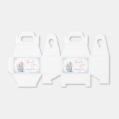 Ballotins Baby shower Chinoiserie Jar Ginger Rose (Déplié)