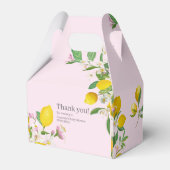 Ballotins Baby shower citron, Ciao bébé, thème italien (Verso)