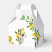 Ballotins Baby shower citron, Ciao bébé, thème italien (Arrière)