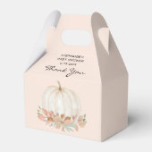 Ballotins Baby shower Citrouille automne (Verso)