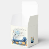 Ballotins Baby shower Citrouille Blue Gold (Ouvert)