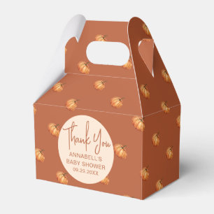 Ballotins Baby shower Citrouille Boho Automne