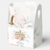 Ballotins Baby shower Citrouille floral Botanique (Ouvert)