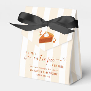 Ballotins Baby shower Citrouille Little Cutie Pie Fall Strip