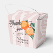 Ballotins Baby shower Citrus rose Petit Cutie Gable (Arrière)