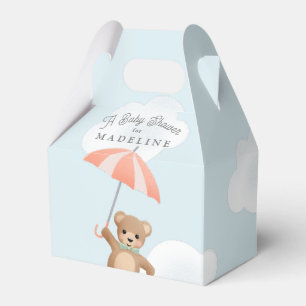 Ballotins Baby shower classique Teddy Bear Pastel