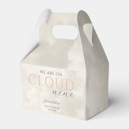 Ballotins Baby Shower Cloud Nine Moderne (Verso)
