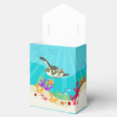 Ballotins Baby shower coloré d'animaux marins (Ouvert)