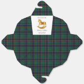 Ballotins Baby shower Couple Plaid Cheval-Roche (Déplié)