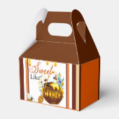 Ballotins Baby shower d'abeille douce (Arrière)