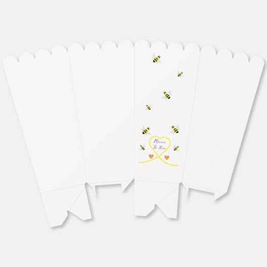 Ballotins Baby shower d'abeilles (Déplié)