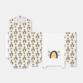 Ballotins Baby shower d'abeilles de l'arc-en-ciel (Déplié)