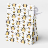 Ballotins Baby shower d'abeilles de l'arc-en-ciel (Arrière)
