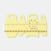 Ballotins Baby shower d'abeilles miel (Déplié)