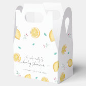 Ballotins Baby shower d'agrumes de citron doux (Ouvert)