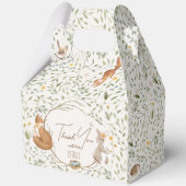 Ballotins Baby shower d'amis de la forêt (Verso)