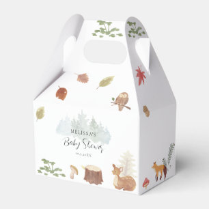 Ballotins Baby shower d'animaux de bois mignons