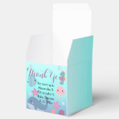 Ballotins Baby shower d'animaux marins océaniques Merci (Ouvert)