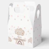 Ballotins Baby shower d'aquarelle beige (Ouvert)