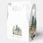 Ballotins Baby shower d'aquarelle de bois (Ouvert)