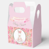 Ballotins Baby shower d'aquarelle de lapin doux (Ouvert)