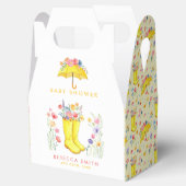 Ballotins Baby shower d'aquarelle de printemps Floral Ballot (Ouvert)