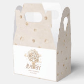 Ballotins Baby shower d'aquarelle d'ours en peluche moderne (Ouvert)