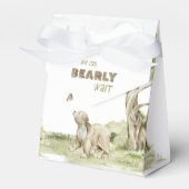 Ballotins Baby shower d'aquarelle en bois à attente précoce (Verso)