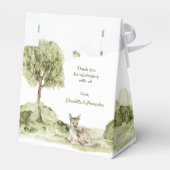 Ballotins Baby shower d'aquarelle en bois à attente précoce (Arrière)