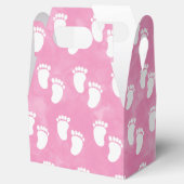 Ballotins Baby shower d'aquarelle rose Empreinte Motif (Ouvert)