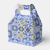 Ballotins Baby shower d'arche citron méditerranéen Boho (Arrière)