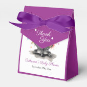 Ballotins Baby shower d'astrologie du cristal céleste (Verso)