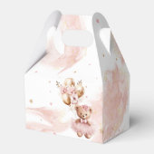 Ballotins Baby shower d'attente rapide de l'ours blanc mou (Arrière)