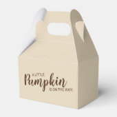 Ballotins Baby shower d'automne Orange Citrouille (Arrière)