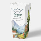 Ballotins Baby shower d'aventure pour les animaux des bois (Recto)