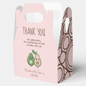 Ballotins Baby shower d'Avocado rose Saint-Guacamole (Ouvert)