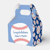 Ballotins Baby shower de baseball Little Slugger (Arrière)