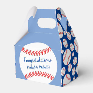 Ballotins Baby shower de baseball Little Slugger
