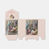 Ballotins Baby shower de bénédictions pour bébés roses (Déplié)