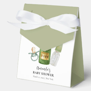 Ballotins Baby shower de bouteilles de Champagne Poppin Mini