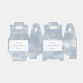 Ballotins Baby shower de brosses à brosse bleu-duvet (Déplié)