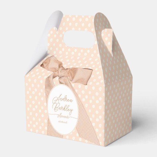 Ballotins Baby shower de cache de cache (Verso)