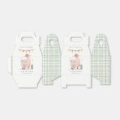 Ballotins Baby shower de Cactus Boho Llama Vert Cute (Déplié)