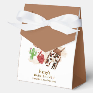 Ballotins Baby shower de Cactus Cowboy du désert occidental 