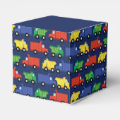 Ballotins Baby shower de camion de construction (Arrière)