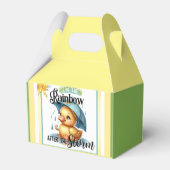 Ballotins Baby shower de canard en caoutchouc (Arrière)