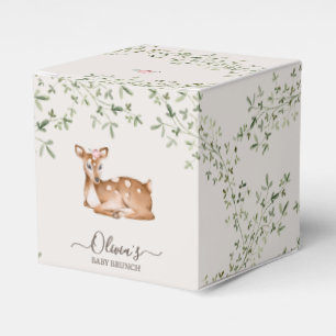 Ballotins Baby shower de cerfs de bois