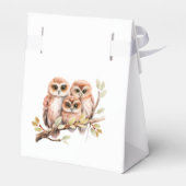 Ballotins Baby shower de Chouette neutre sur le plan du genr (Arrière)