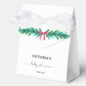 Ballotins Baby shower de coeur rose (Recto)