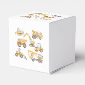 Ballotins Baby shower de construction Truck Party (Arrière)